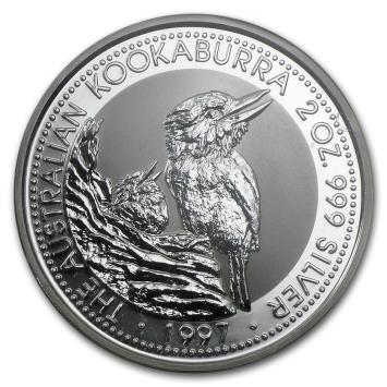 Australië Kookaburra 1997 2 ounce silver